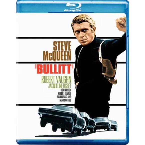 Bullitt [ 1968 Blu-ray ] Steve McQueen New Sealed Classic Car Chase Thriller - Picture 1 of 4